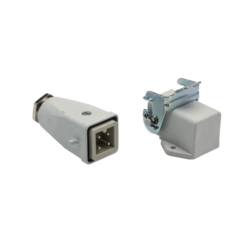 EPIC Heavy Duty Power Connector 3 Way 10A 600V Kit with Base, Gland, and 2 Inserts 10420000+10421000+10423000+194