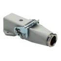 EPIC Heavy Duty Power Connector 3 Way 10A 600V Kit with Base, Gland, and 2 Inserts 10420000+10421000+10423000+194
