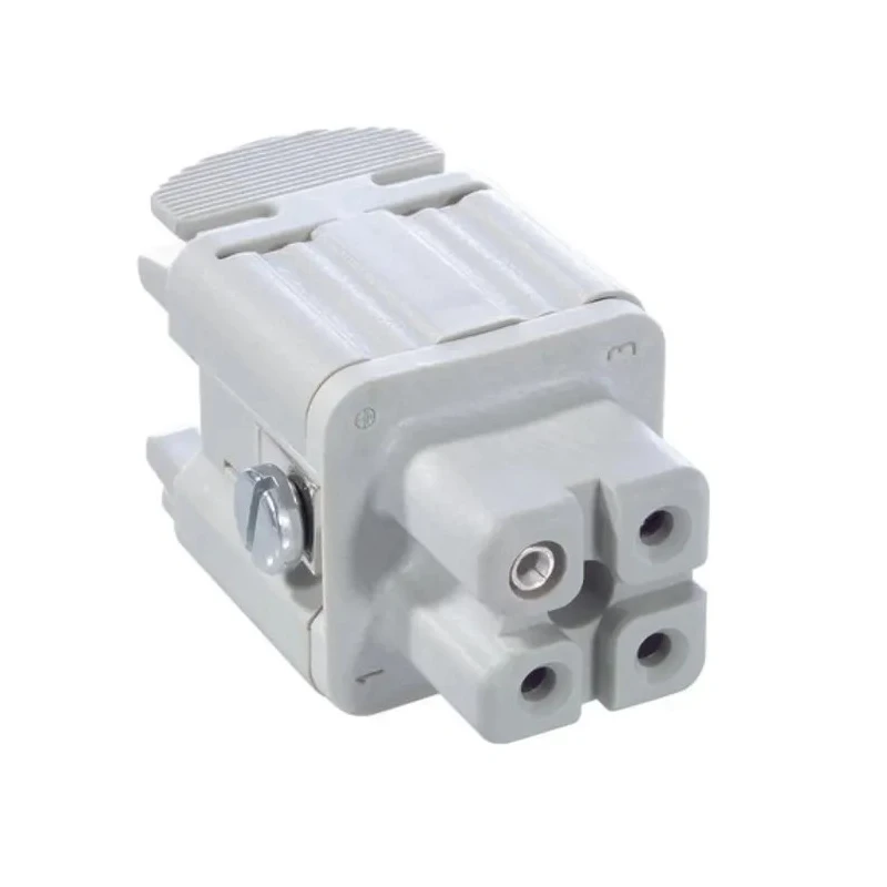 EPIC Heavy Duty Power Connector 3 Way 10A 600V with Inserts x 2 and Hood 10420000+10421000+19426000+194