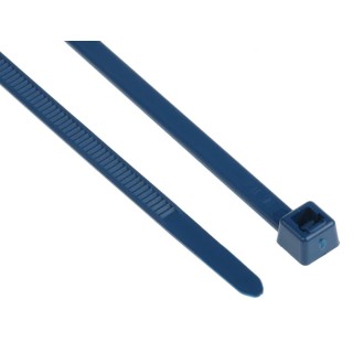 HellermannTyton Cable Tie Non-Releasable 390 mm x 4.6 mm Blue Polyamide 66 111-00831 MCT50L-PA66MP-BU