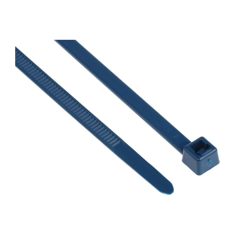 HellermannTyton Cable Tie Non-Releasable 390 mm x 4.6 mm Blue Polyamide 66 111-00831 MCT50L-PA66MP-BU