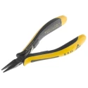 Bernstein Long Nose Plier Short, 130mm Overall Length, Steel, Ergonomic Handle, ESD Safe 3-683-15