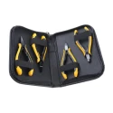 Bernstein 4-Piece Euroline-Conductive Set of Plier, Cutters, Flat Nose Pliers, Long Nose Pliers 3-680