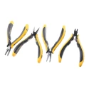 Bernstein 4-Piece Euroline-Conductive Set of Plier, Cutters, Flat Nose Pliers, Long Nose Pliers 3-680