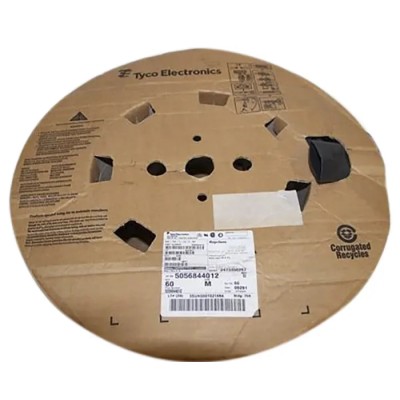 TE Connectivity Heat Shrink Tubing Black 6.4 mm Sleeve Diameter x 75m Length 2:1 Ratio RNF-100-1/4-0-SP