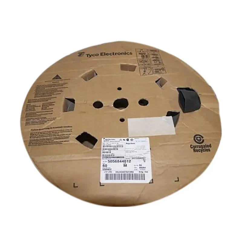 TE Connectivity Heat Shrink Tubing Black 6.4 mm Sleeve Diameter x 75m Length 2:1 Ratio RNF-100-1/4-0-SP