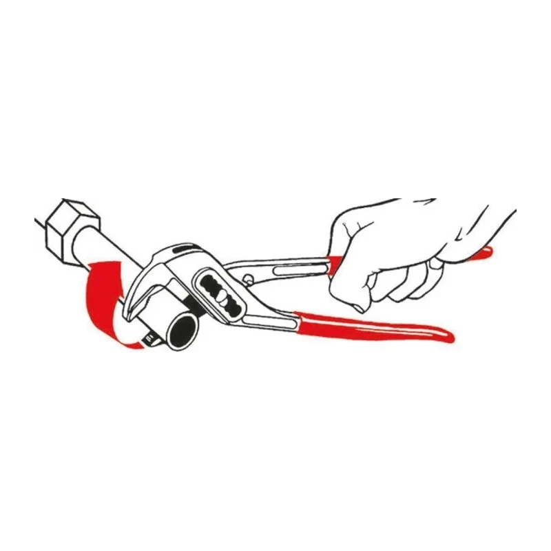 Knipex Alligator® Water Pump Plier 250mm Overall Length, 46mm Jaw, 1000V Insulated VDE Certified 88 06 250