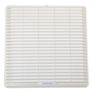 Vent-Axia White Powder Coated Steel Vent Grille Parallel Slat 300 mm x 300 mm x 15 mm 466454