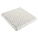 Vent-Axia White Powder Coated Steel Vent Grille Parallel Slat 300 mm x 300 mm x 15 mm 466454