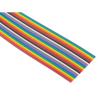 3M Ribbon Cable Flat 1.27 mm Pitch 26 Conductor 30 m Length 3302-26 100FT