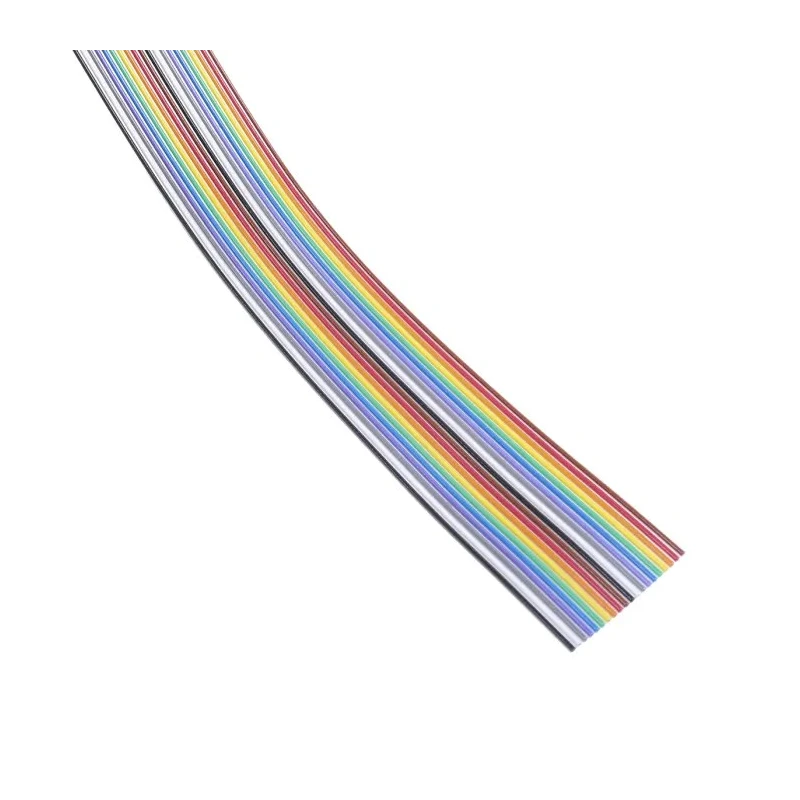 3M 3302 Series Flat Cable, Stranded, 1.27 mm Pitch, 20 Conductors, 30.48 m Length, 300V, VW-1 Flame Rated 3302-20 100FT