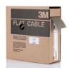 3M 3302 Series Ribbon Cable, Flat Type, 1.27 mm Pitch, 50 Conductors, 28AWG, 30 m Length 3302-50 100FT