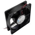 ebm-papst 4300 Series Axial Fan 12V DC 5W 170 m³/h Air Flow IP68 Sleeve Bearing 119 mm x 119 mm x 32 mm 