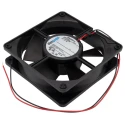 ebm-papst 4300 Series Axial Fan 12V DC 5W 170 m³/h Air Flow IP68 Sleeve Bearing 119 mm x 119 mm x 32 mm 