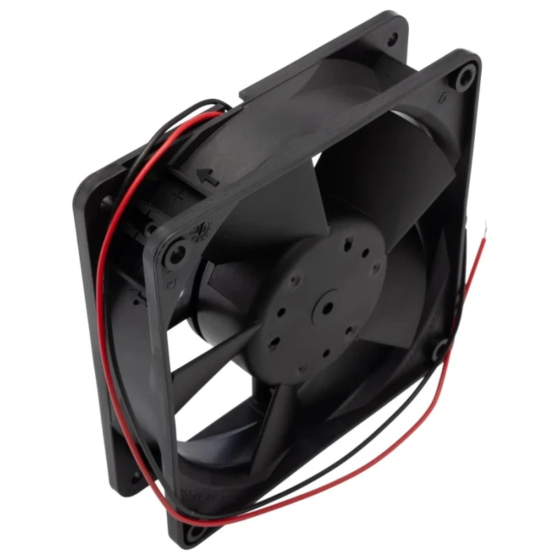 ebm-papst 4300 Series Axial Fan 12V DC 5W 170 m³/h Air Flow IP68 Sleeve Bearing 119 mm x 119 mm x 32 mm 