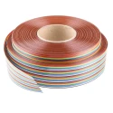 3M 3302 Series Ribbon Cable Flat, 1.27 mm Pitch, 40 Conductors, 28 AWG, 300 V, 30 m Length 3302-40 100FT