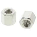 Essentra Brass Hexagonal Standoff M3 Thread Size, 5 mm Body Length, Nickel Finish 301305040050