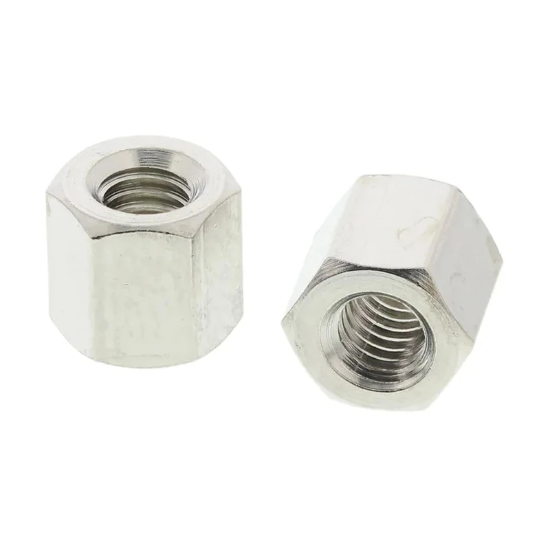 Essentra Brass Hexagonal Standoff M3 Thread Size, 5 mm Body Length, Nickel Finish 301305040050