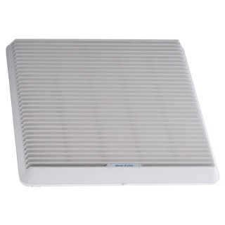 Vent-Axia White Powder Coated Steel Vent Grille Parallel Slat 300 mm x 300 mm x 15 mm 466455