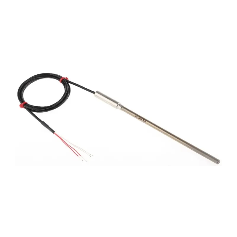 RS PRO RTD Sensor 6 mm Diameter, 150 mm Length, 4 Wire, Class B Accuracy, Stainless Steel Probe, 500 °C Max Temperature PT100