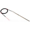 RS PRO RTD Sensor 6 mm Diameter, 150 mm Length, 4 Wire, Class B Accuracy, Stainless Steel Probe, 500 °C Max Temperature PT100