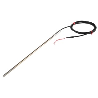 RS PRO PT100 RTD Sensor 6 mm Diameter, 250 mm Length, 4 Wire, Class B Accuracy, 500 °C Max PT100