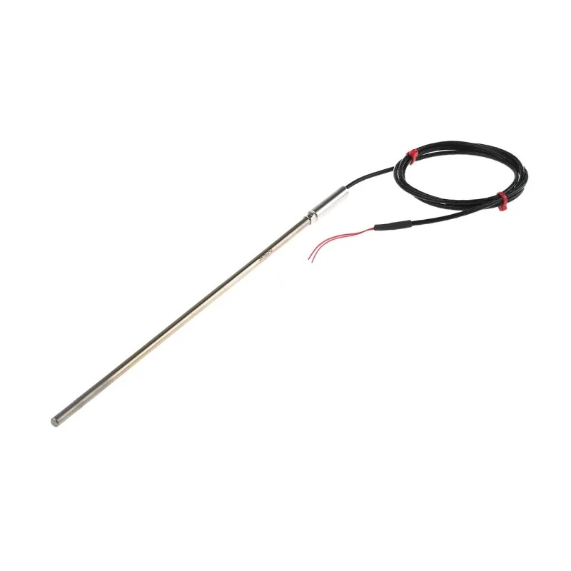 RS PRO PT100 RTD Sensor 6 mm Diameter, 250 mm Length, 4 Wire, Class B Accuracy, 500 °C Max PT100