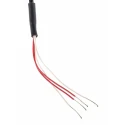 RS PRO PT100 RTD Sensor 3 mm Diameter, 150 mm Length, 4 Wire, Class B Accuracy, 500 °C Max Temperature PT100