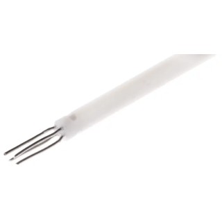 RS PRO PT100 RTD Detector 1.5 mm Diameter, 15 mm Length, 2 Wire, Class A Accuracy, 650 °C Max PT100
