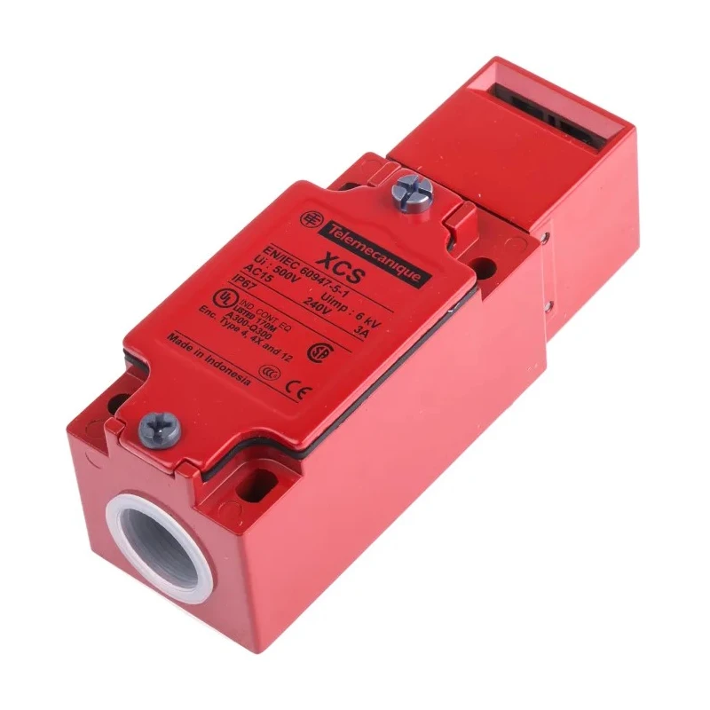 Telemecanique Sensors Safety Interlock Switch with Keyed Actuator, Zinc Alloy Housing, IP67, 3 NC Contacts XCSA801