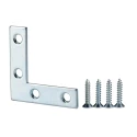 RS PRO Zinc Plated Steel Bracket 4 Hole 50 mm x 50 mm x 13 mm 397-4976