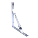 RS PRO Steel Enclosure Accessory 200x250mm L-Shaped Angle Bracket Zinc Plated Steel 25mm Width 397-4982