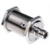 Pepperl + Fuchs Threaded Barrel Inductive Proximity Sensor M30 PNP 36 V DC 200mA 15 mm Detection NBB15-30GM50-E2-V1