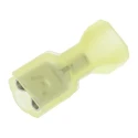 RS PRO Ultra-Fast Plus .250 Yellow Insulated Female Spade Connector Crimp 6.35 x 0.81 mm Tab Size 4-520448-2