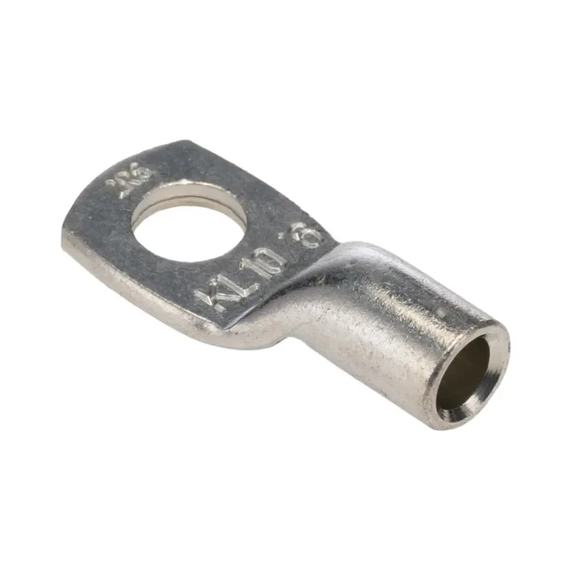 Klauke Tubular Cable Lugs Cu Standard Version with/without Viewing Hole Non-insulated Lug M6 Stud Size 2R6