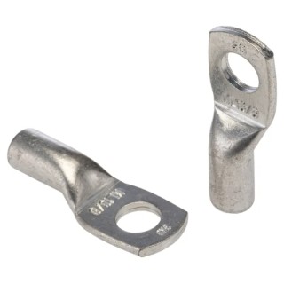 Klauke Tubular Copper Cable Lugs Non-insulated M8 Stud Size, Standard Version with/without Viewing Hole 3R8
