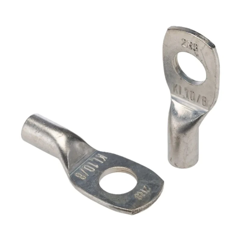Klauke Tubular Cable Lugs Copper Non-Insulated M8 Stud Size 4.5mm Inner Diameter 15mm Outer Diameter 35mm Length 2R8