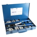 TE Connectivity Klauke Tubular Ring Terminal Assorted Box with Tubular Lugs and Crimping Tool Kit SK65B