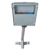 SUI 12 Watt Semi Integrated Solar Streetlight with inbuilt Lithium Battery & External Solar Panel