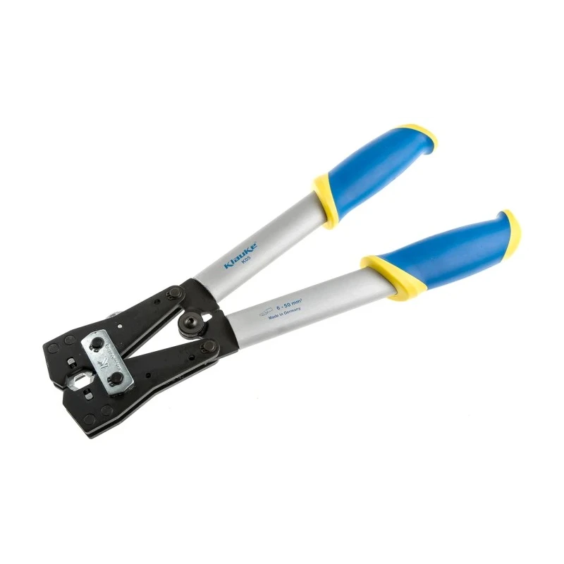 TE Connectivity Klauke Tubular Ring Terminal Assorted Box with Tubular Lugs and Crimping Tool Kit SK65B