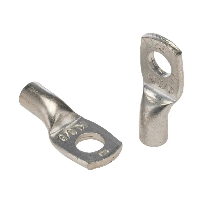 Klauke Tubular Copper Cable Lugs Standard Version with/without Viewing Hole Non-insulated Lug M6 Stud Size 1R6