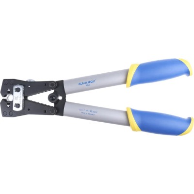Klauke Hand K05 Crimp Tool 390 mm, High-Quality Hexagonal Crimping with Ratchet Mechanism 398-2270