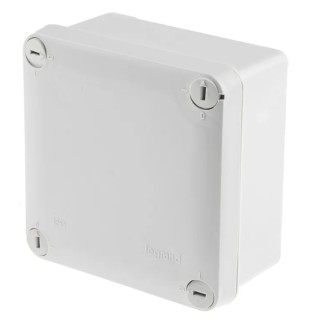 Legrand Plexo Series Grey ABS Junction Box IP55 4 Terminals 105x105x55 mm IP55