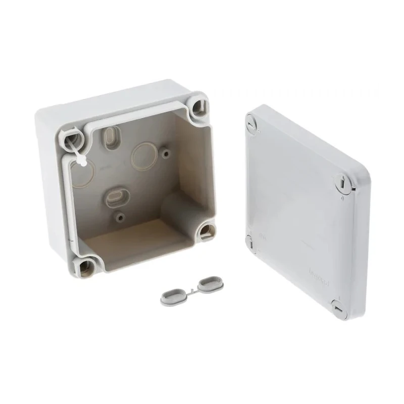 Legrand Plexo Series Grey ABS Junction Box IP55 4 Terminals 105x105x55 mm IP55