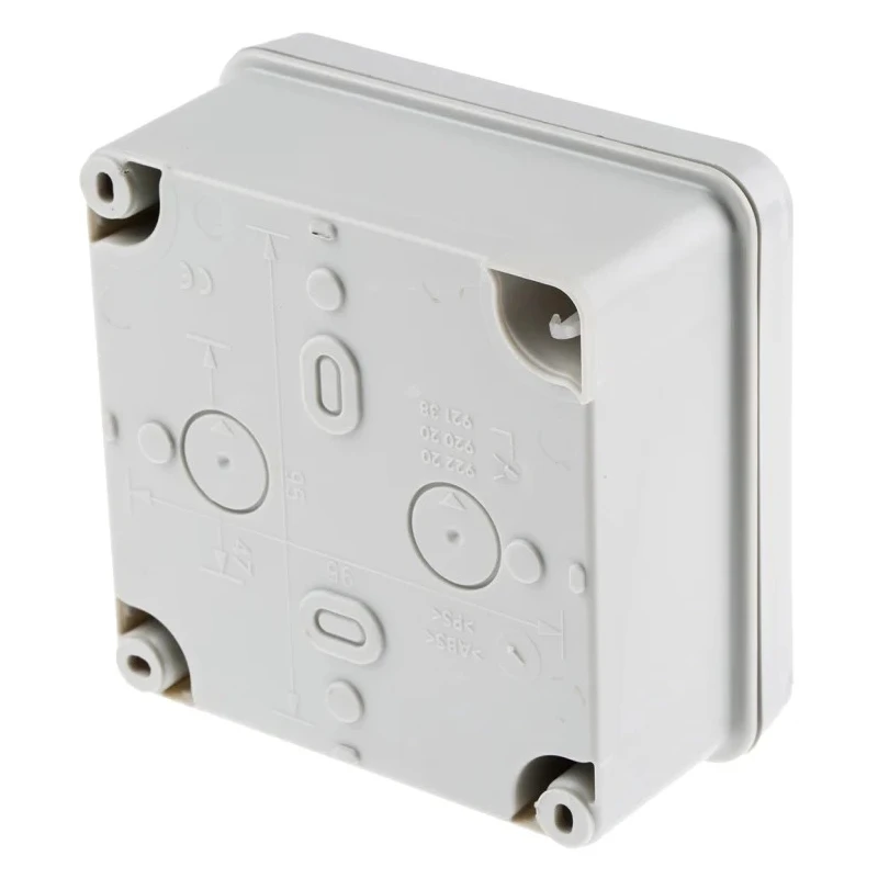 Legrand Plexo Series Grey ABS Junction Box IP55 4 Terminals 105x105x55 mm IP55