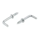 RS PRO Steel Zinc Plated Hook 20mm Overall Length, 13mm Hook Opening Width 397-5424