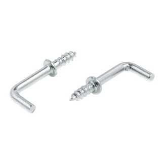 RS PRO Steel Zinc Plated Hook 20mm Overall Length, 13mm Hook Opening Width 397-5424