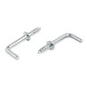 RS PRO Steel Zinc Plated Hook 20mm Overall Length, 13mm Hook Opening Width 397-5424
