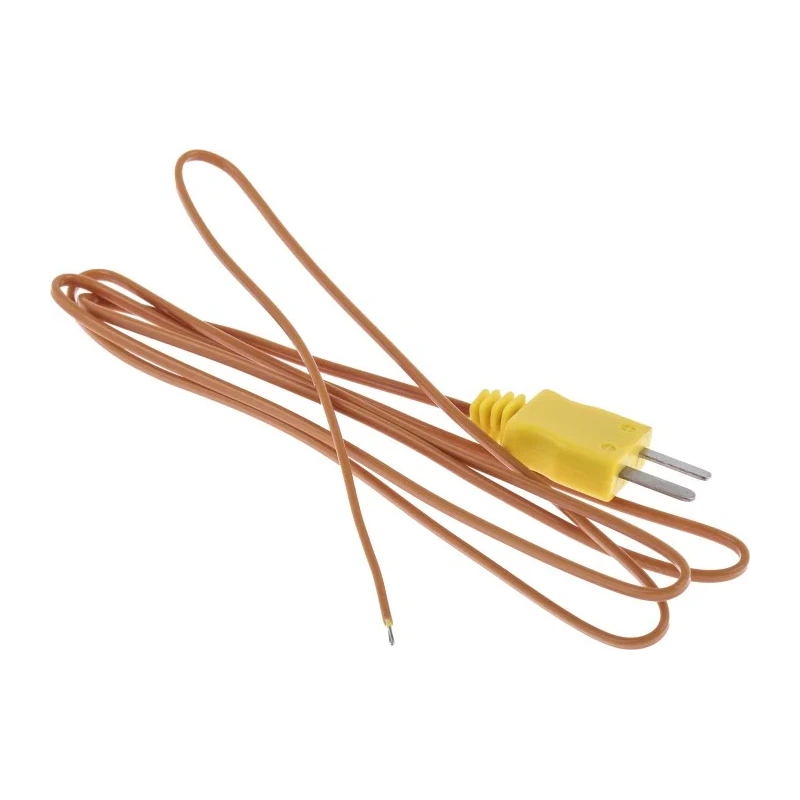 Fluke K Wire Bead Temperature Probe, 1.01mm Length, 34.9mm Diameter, 260°C Max, 990mm Cable Length 80PK-1