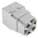 HARTING Heavy Duty Power Connector Module 100A HAN Modular Series Female 2 Contacts 1kV 09140022753